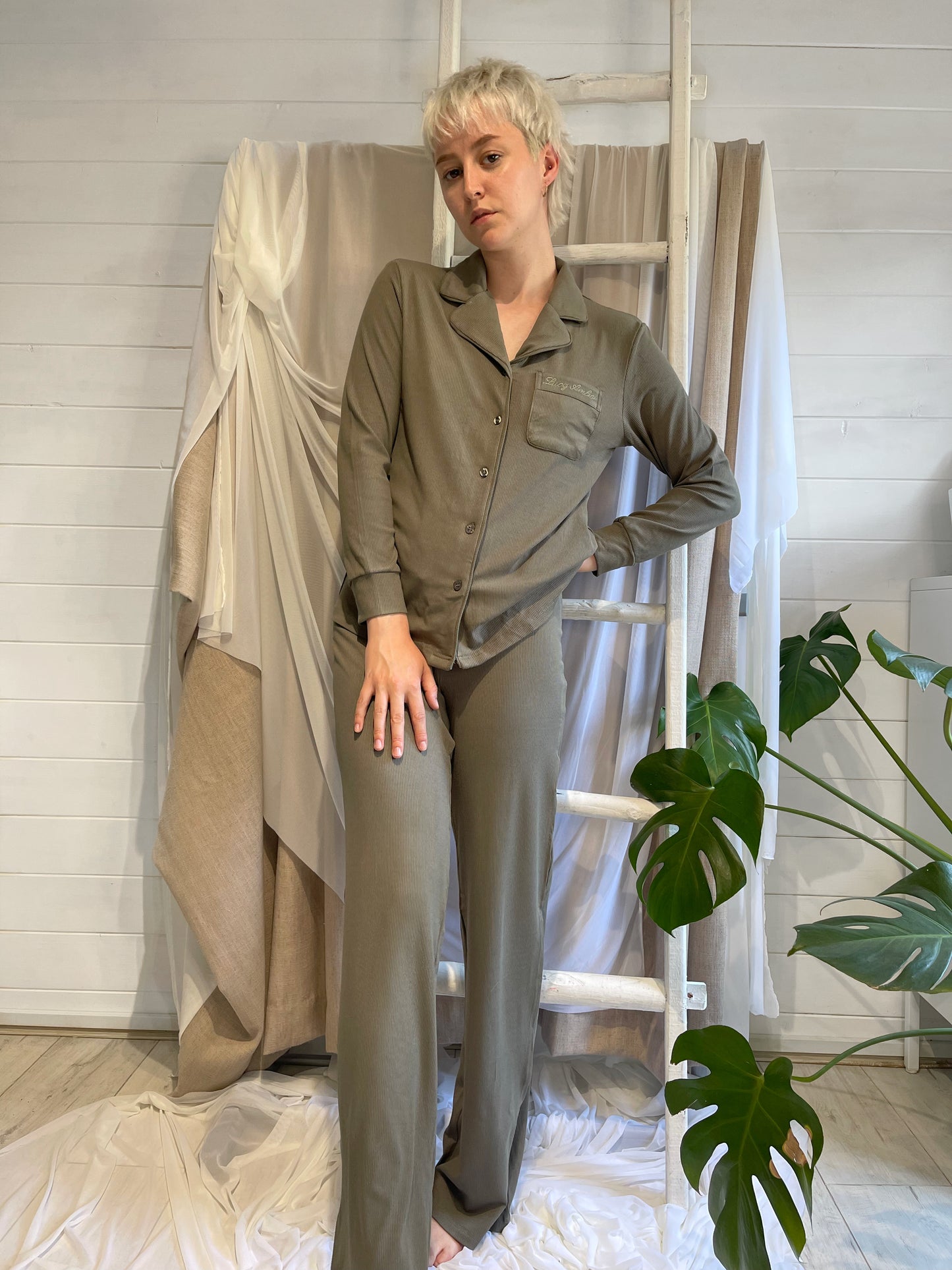 Thea Button Up Set