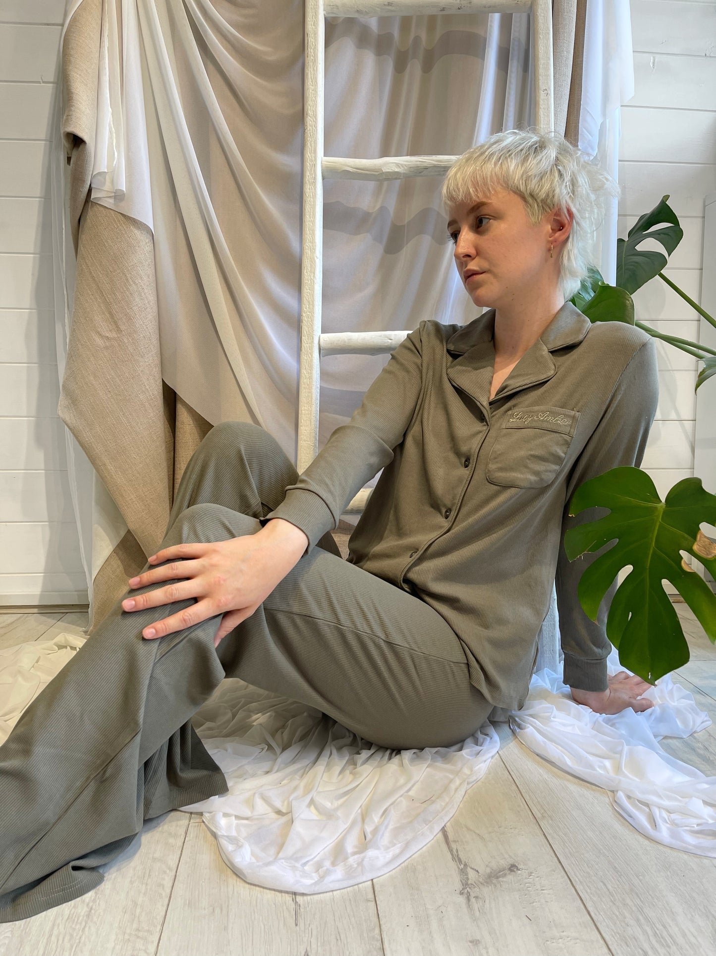 Thea Button Up Set