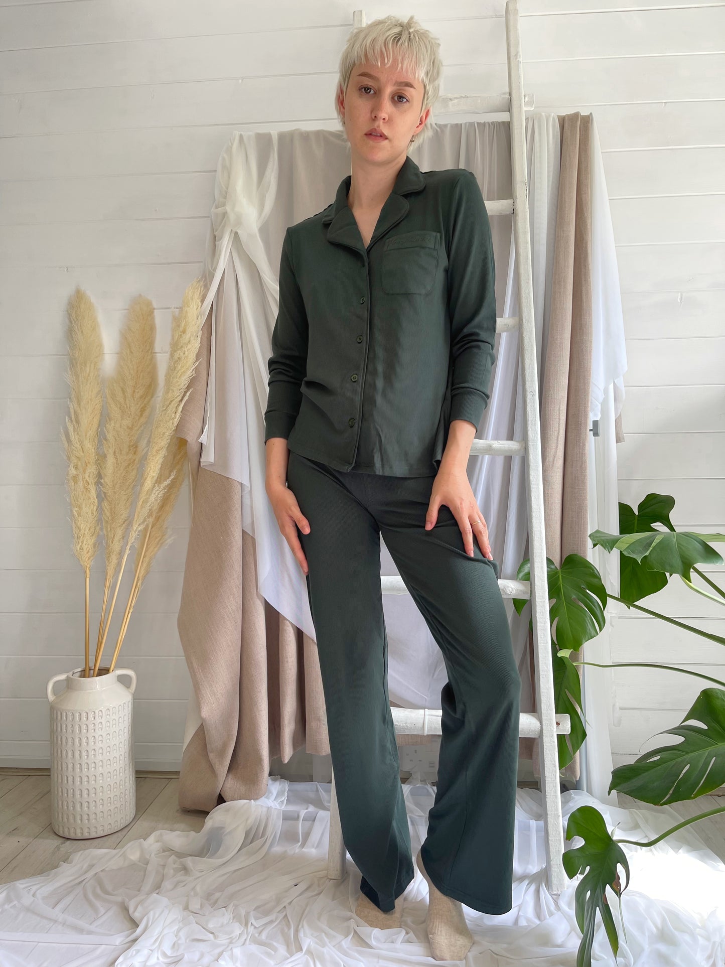 Ivy Button Up Set