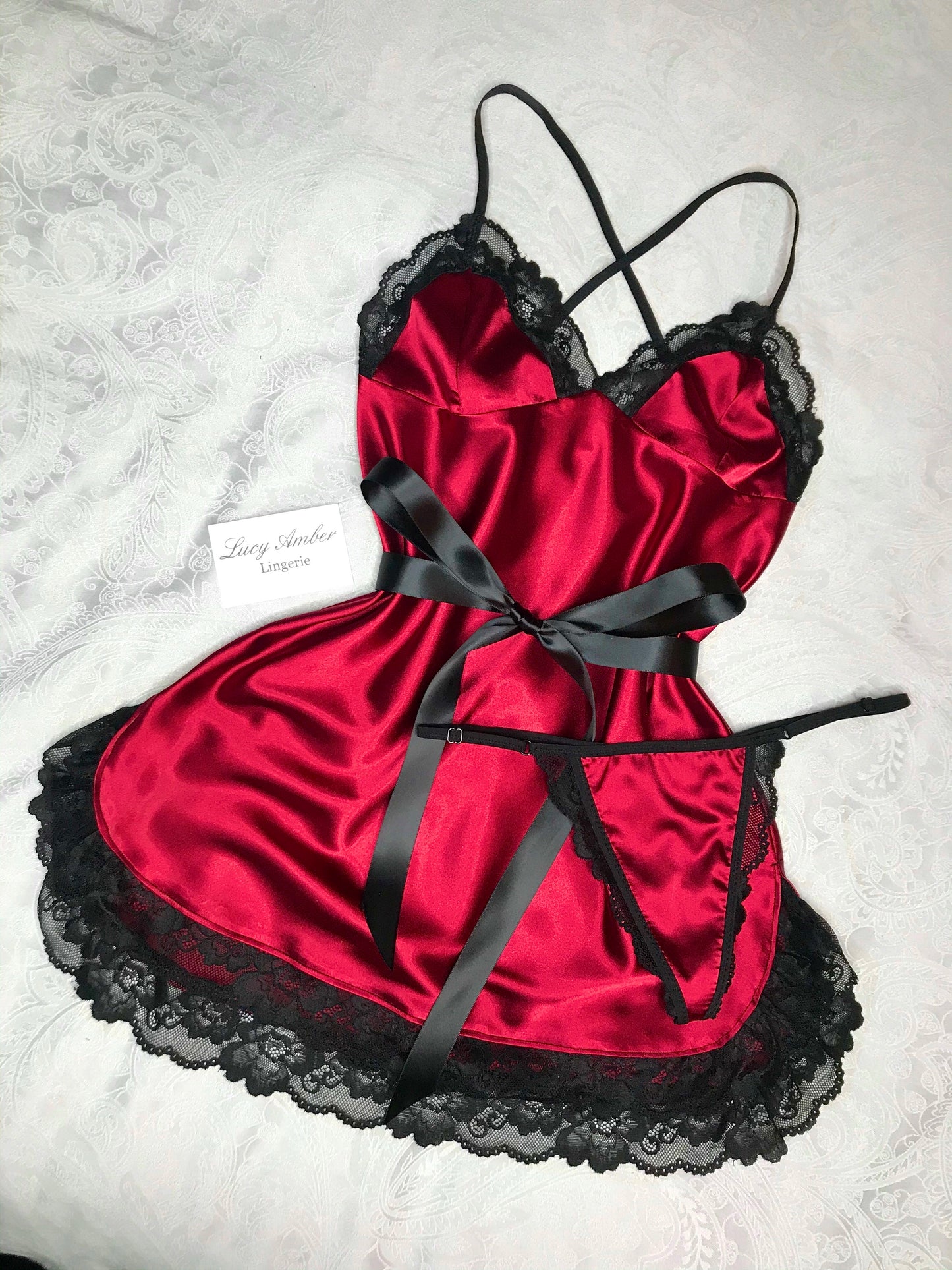 Scarlett Babydoll and Thong Set