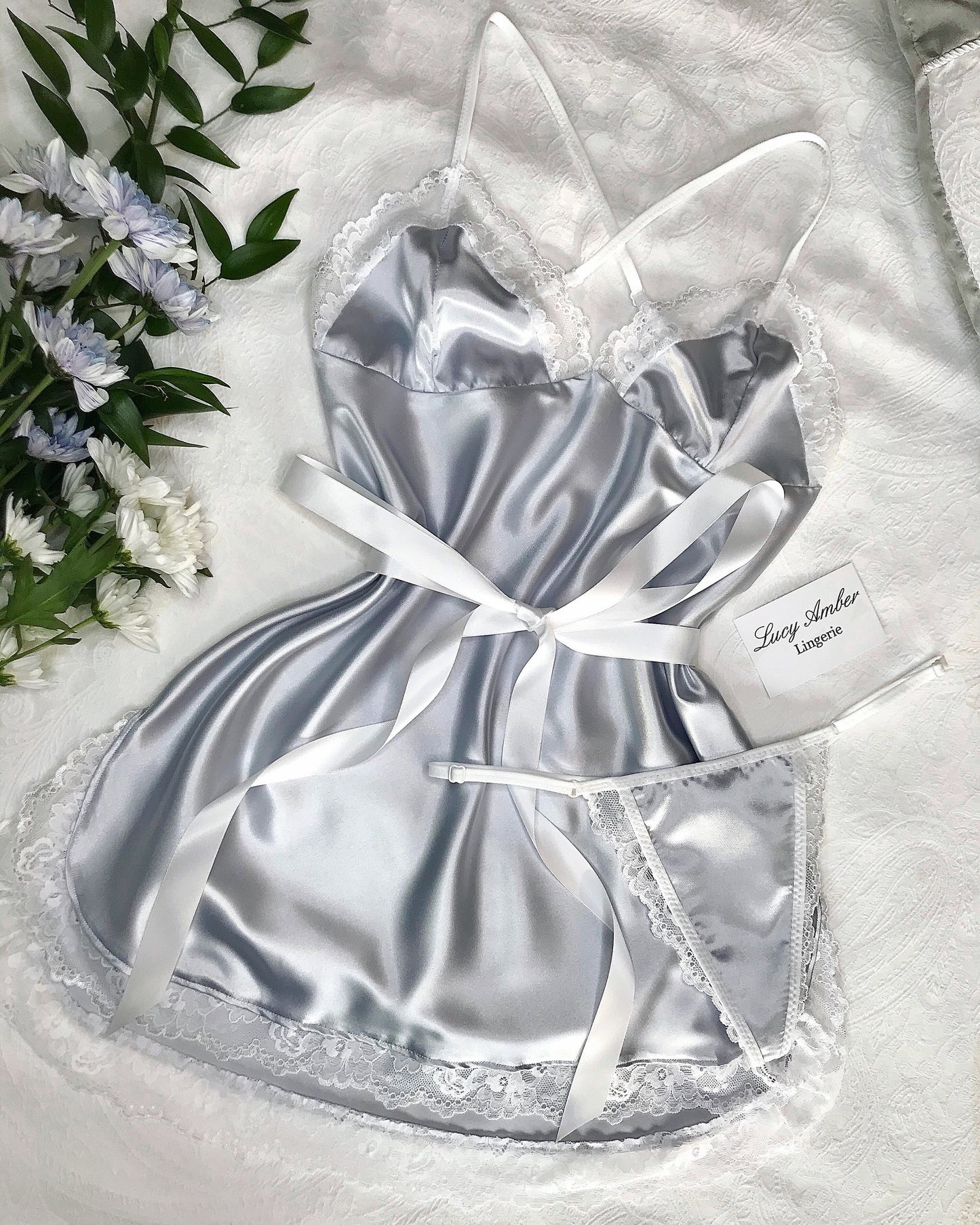 Isabelle Babydoll and Thong Set