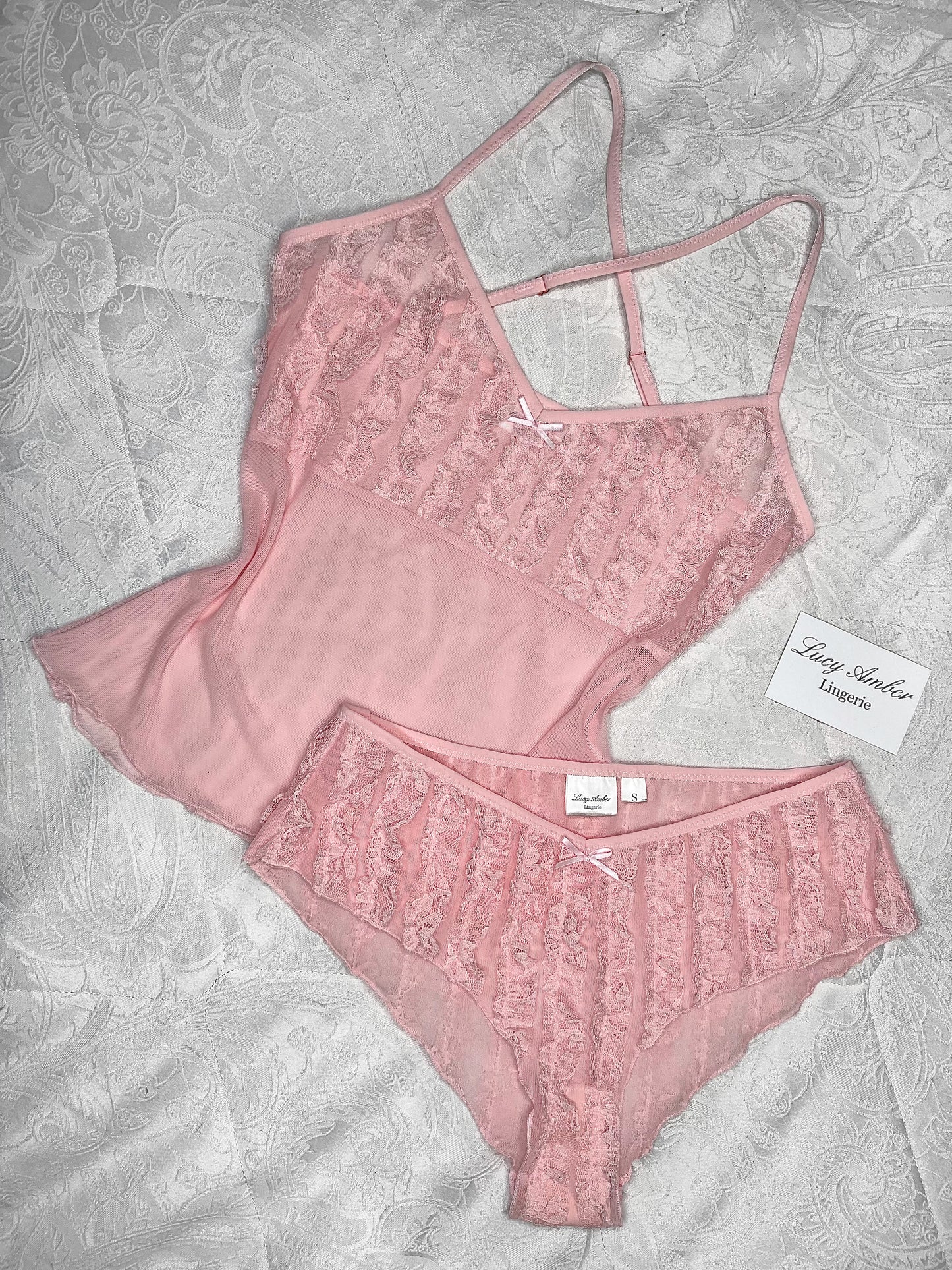Lana Vintage Style Frill Set