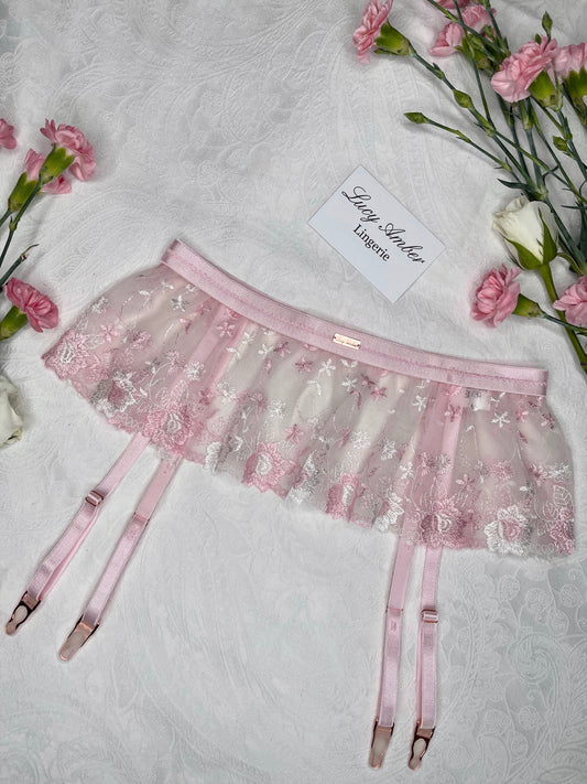 Ophelia Frill Suspender Belt