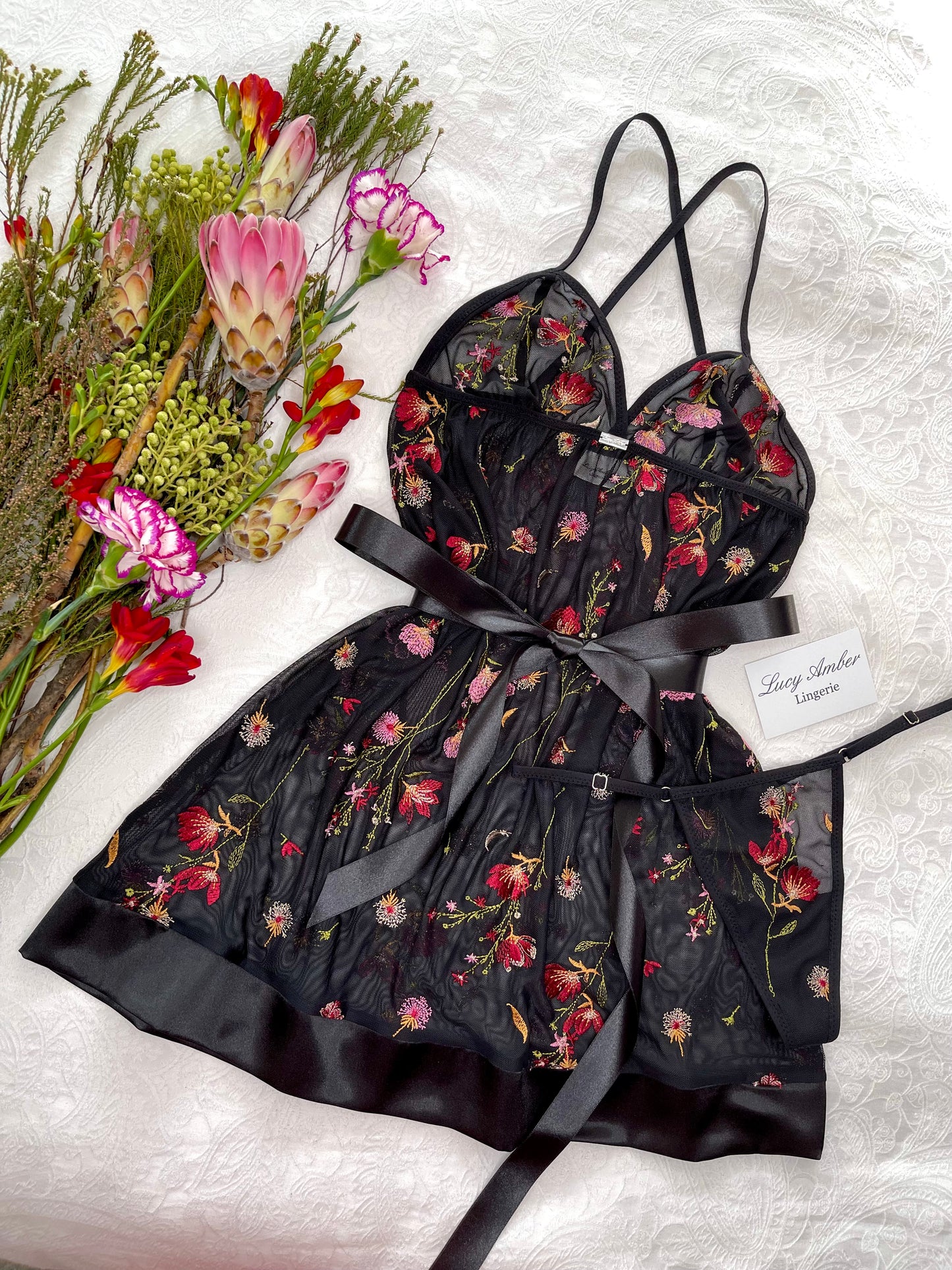 Willow Babydoll and Thong Set