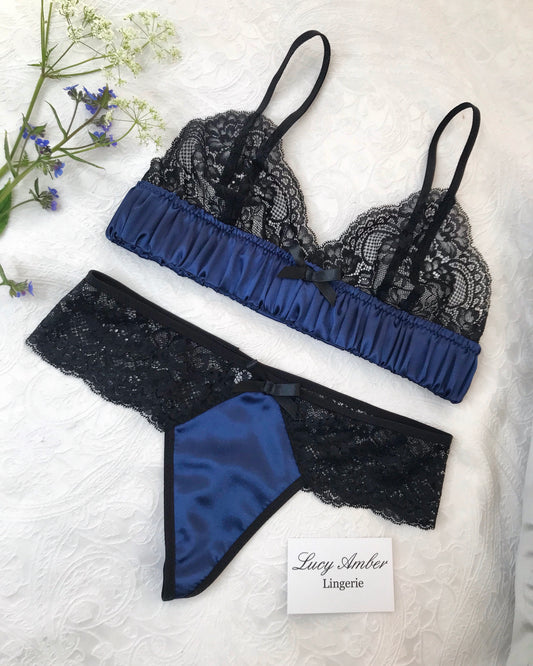 Sapphire Lingerie Set